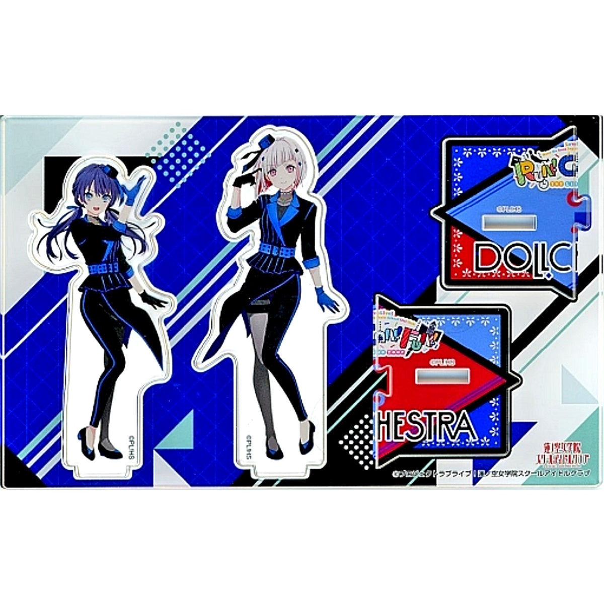 DOLLCHESTRA Unit Acrylic Stand Love Live! Hasunosora Girls' High School Idol Club 1st Live Tour Run Can Fun [USED]