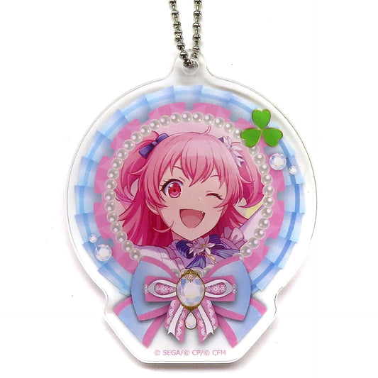 Hatsune Miku: Colorful Stage! Airi Momoi Rosette Style Acrylic Charm Collection Anniversary and Birthday B Charm [USED]