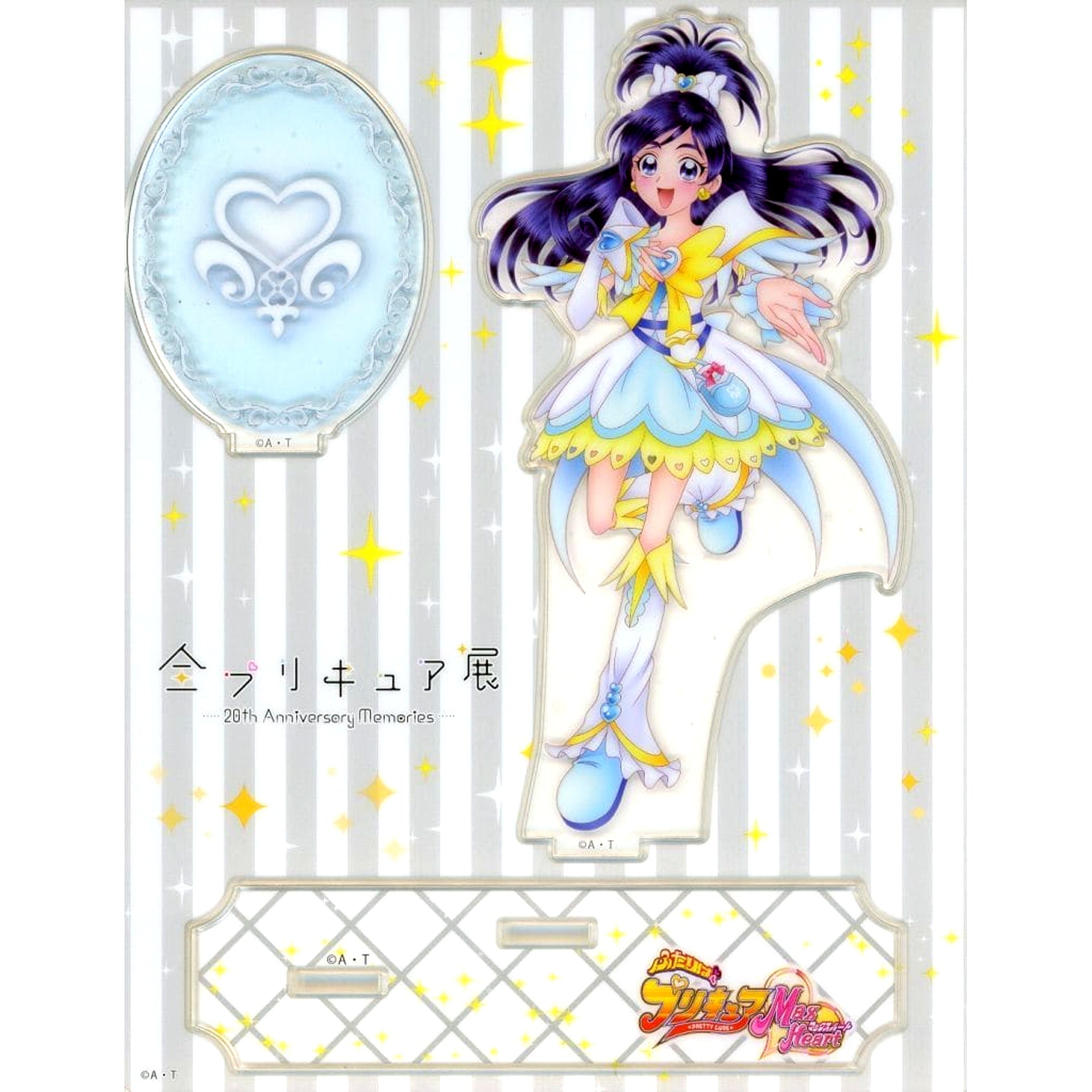 Cure White Pretty Cure Acrylic Stand All Pretty Cure Exhibition 20th Anniversary Memories [USED]