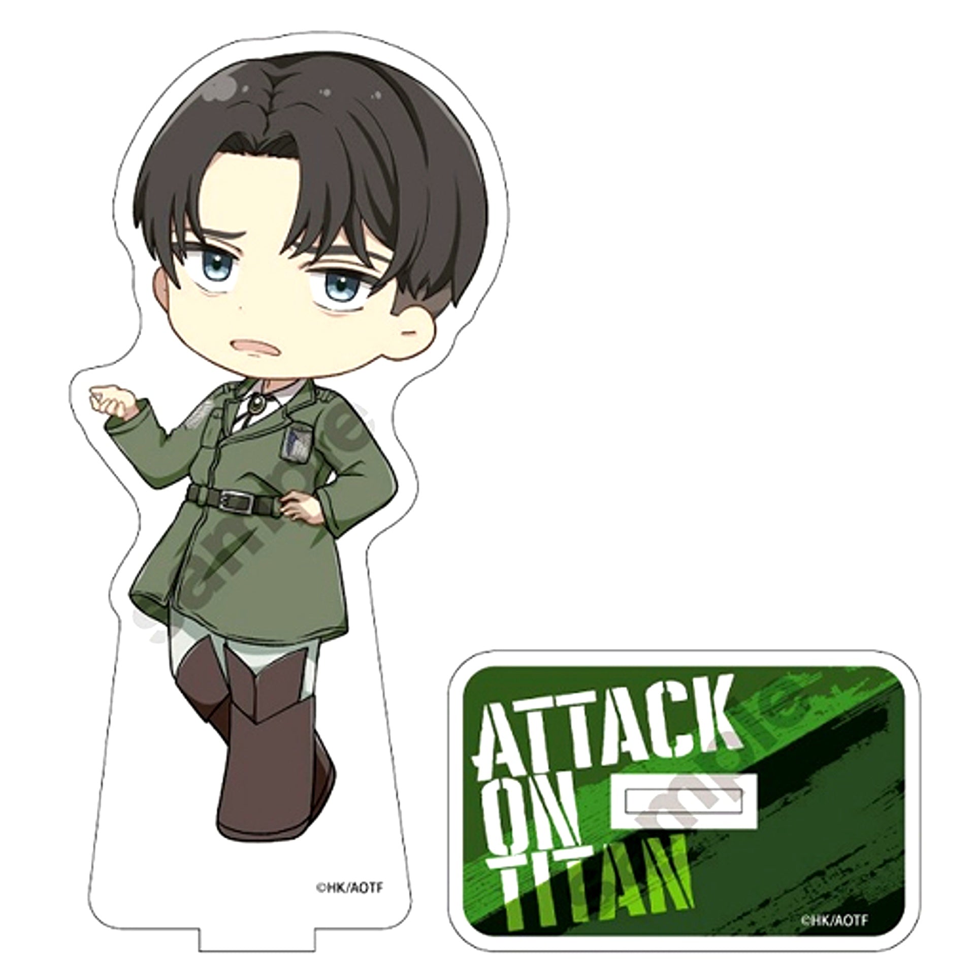 Levi Ackerman Attack on Titan Fuwapowa Acrylic Stand The Final Season [USED]