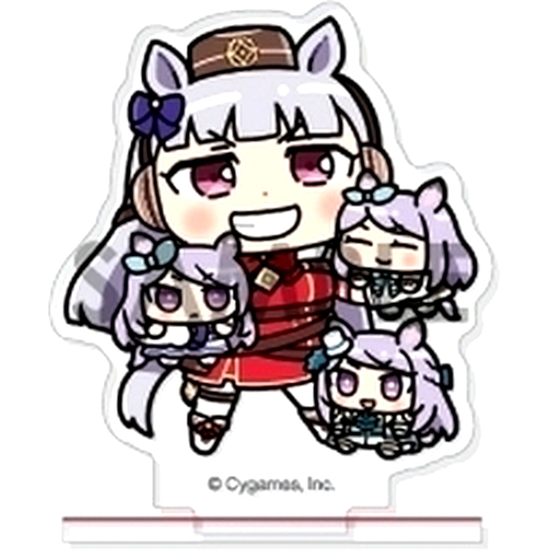 Gold Ship and Mejiro McQueen 3 Trading Acrylic Stand Plush Together Vol.1 Umamusume: Pretty Derby [USED]