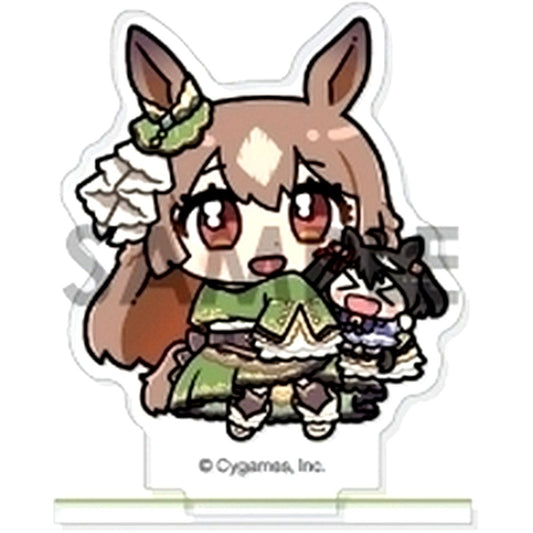 No.7 Satono Diamond, Kitasan Black Umamusume: Pretty Derby Trading Acrylic Stand Vol.1 with Plush [USED]
