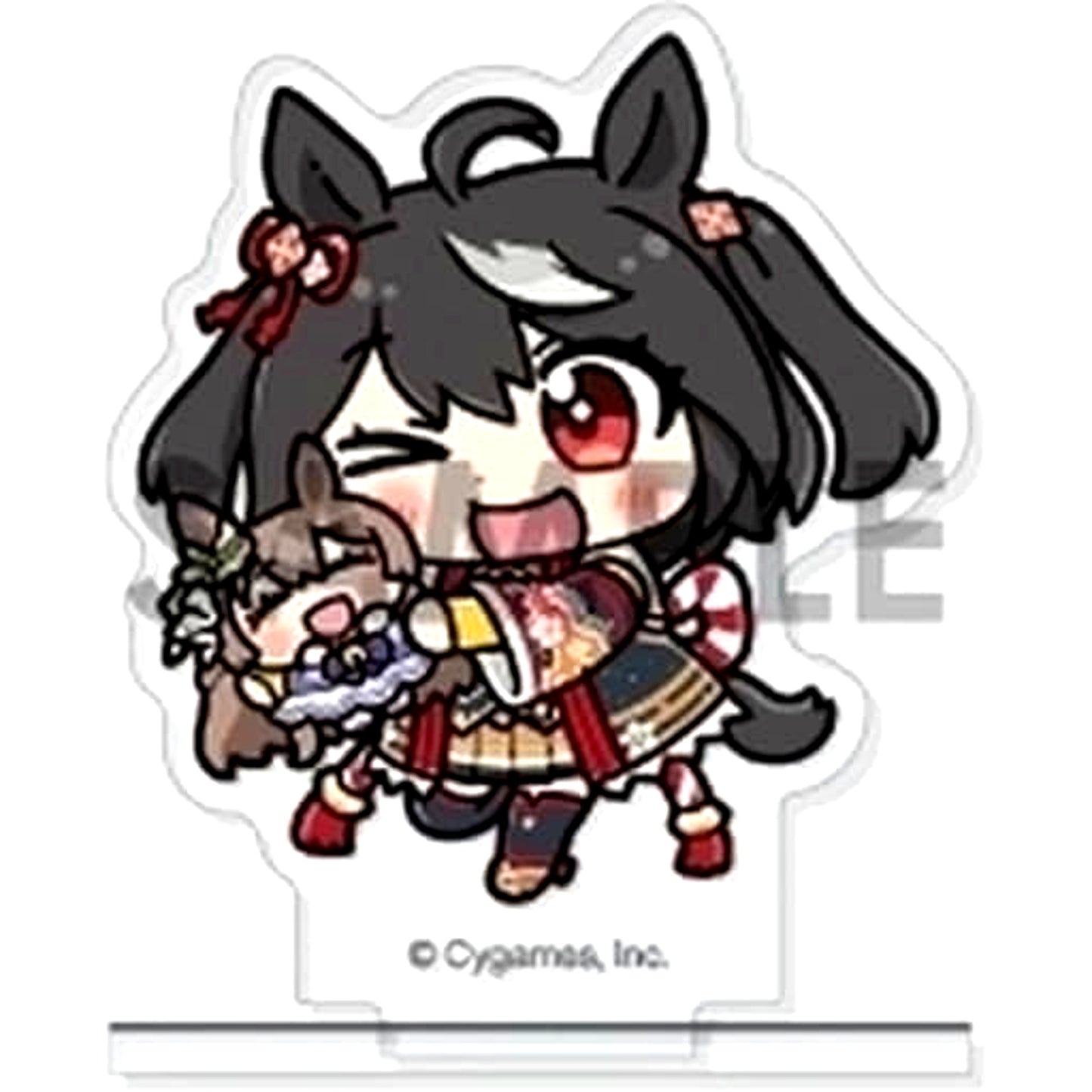 Kitasan Black & Satono Diamond Umamusume: Pretty Derby Trading Acrylic Stand With Plush Vol.1 No.8 [USED]
