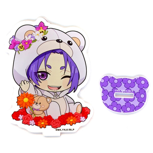 Reo Mikage Blue Lock x CHARACHA in FavoteriA Trading Acrylic Stand Flower Bear Ver. [USED]