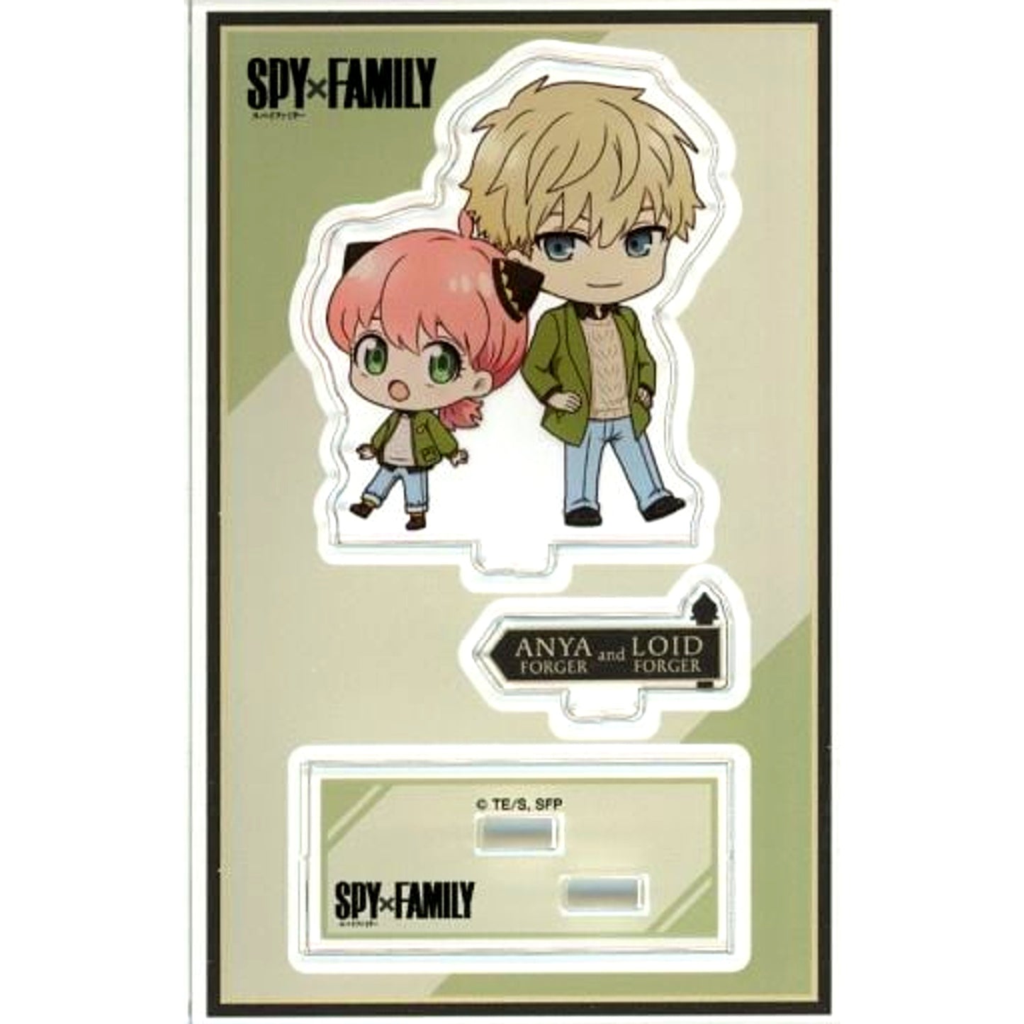 Anya & Loid Forger Spy x Family x Lawson Campaign Acrylic Stand [USED]