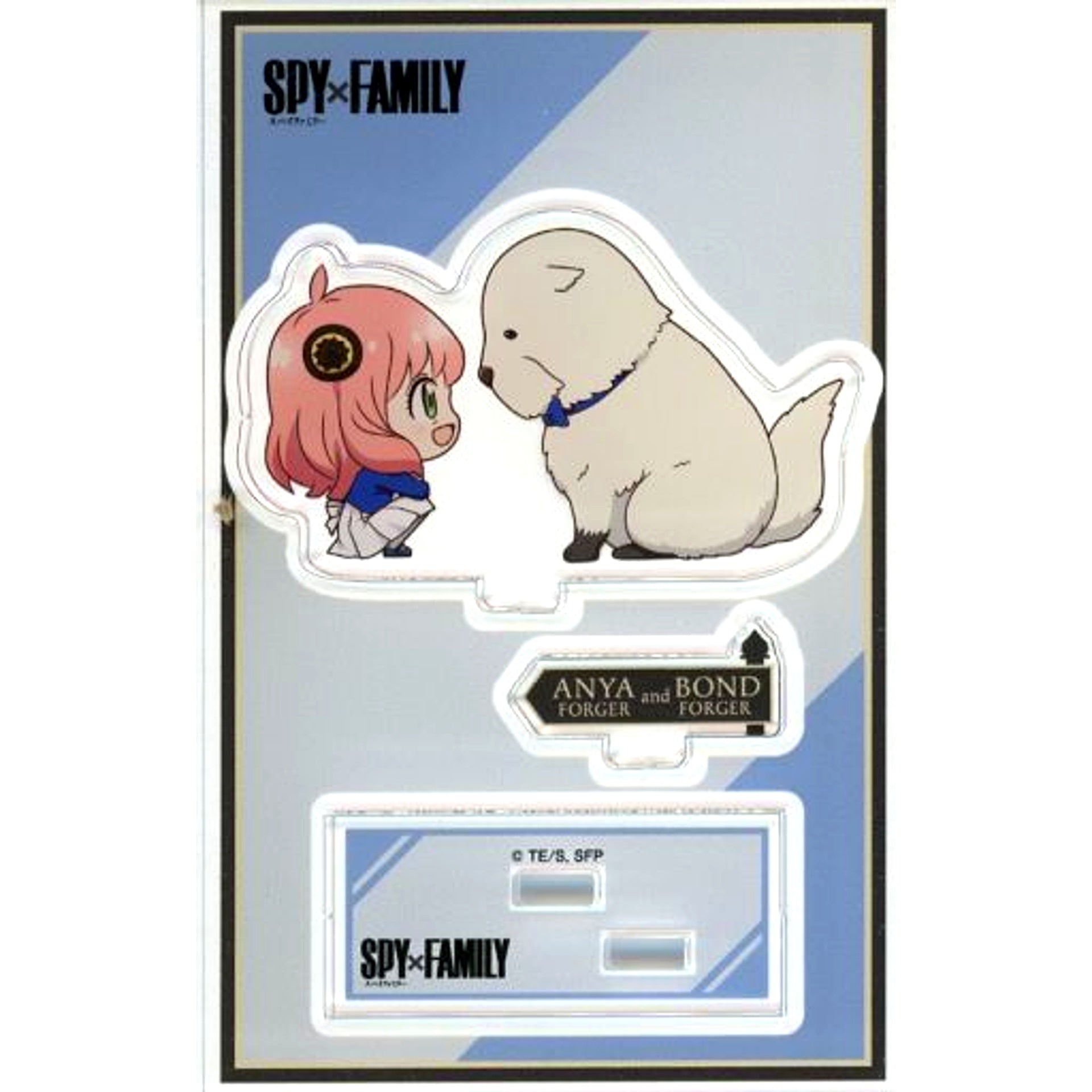 Anya Forger & Bond Forger SPY x FAMILY Lawson Campaign Acrylic Stand [USED]