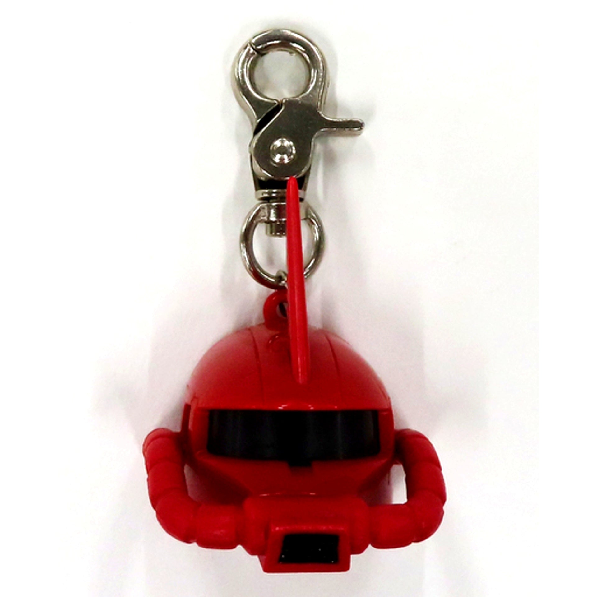 Char's Zaku II Mobile Suit Gundam THE ORIGIN I Blue-Eyed Casval LED Light Keychain [USED]