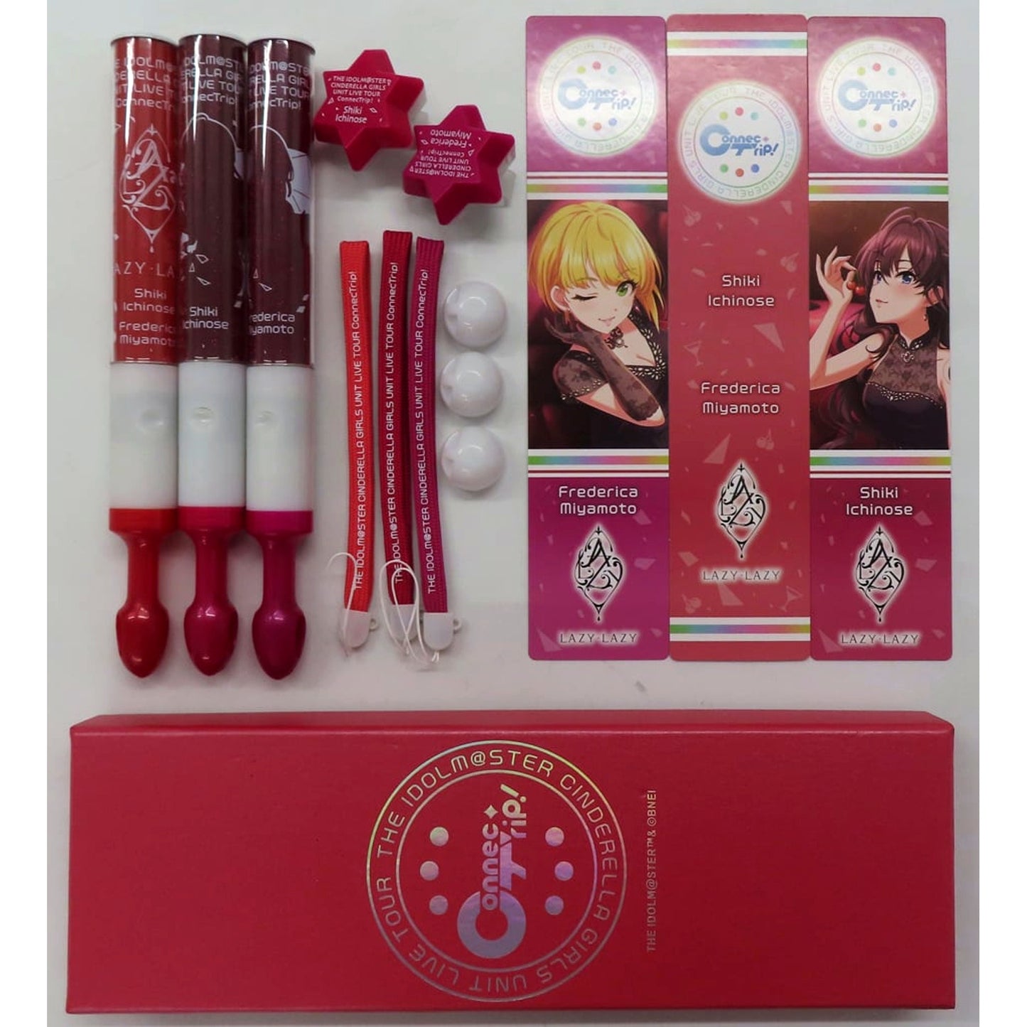 Lazy Lazy - ConnecTrip! Ver. Official Concert Light Set Idolmaster Cinderella Girls [USED]