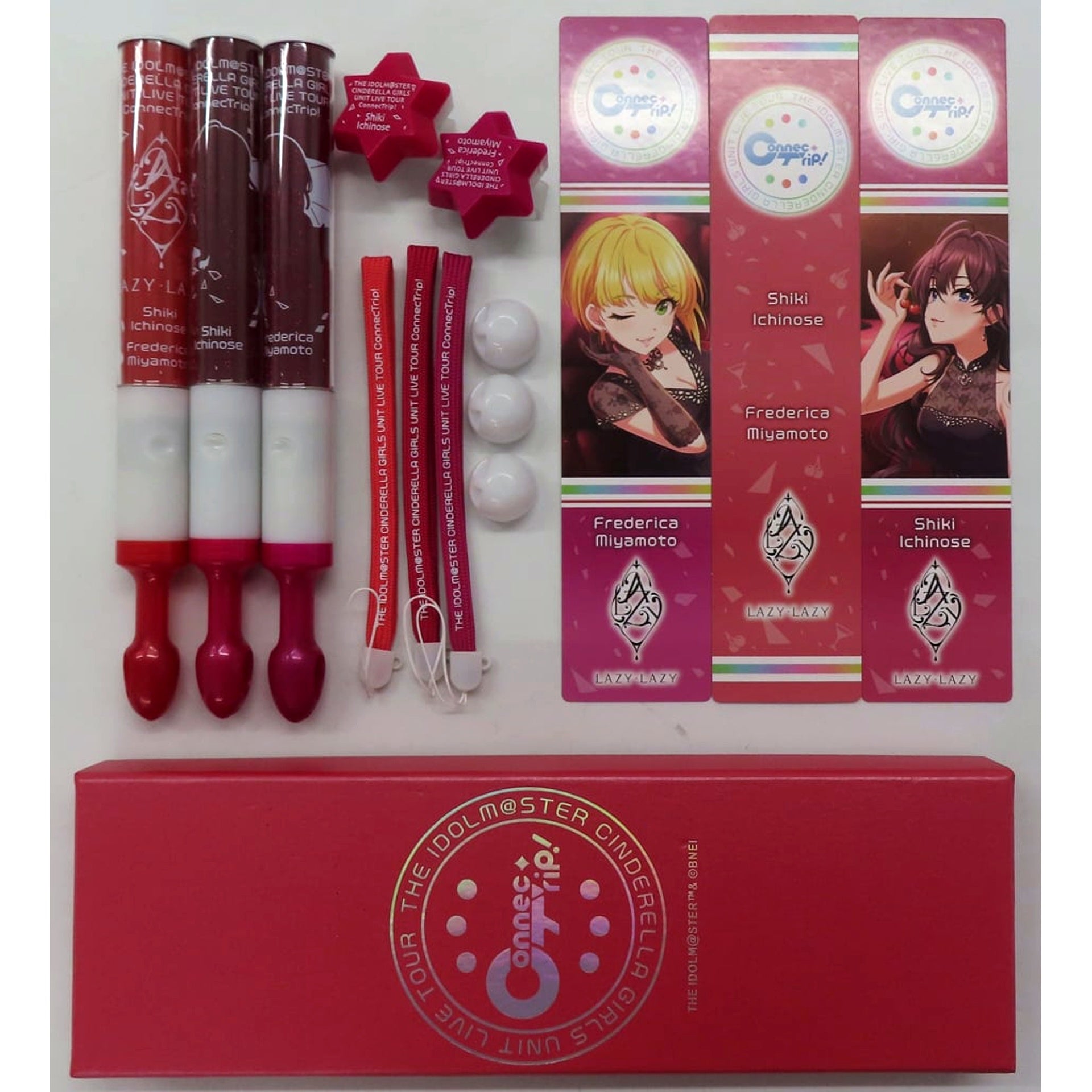 Lazy Lazy - ConnecTrip! Ver. Official Concert Light Set Idolmaster Cinderella Girls [USED]