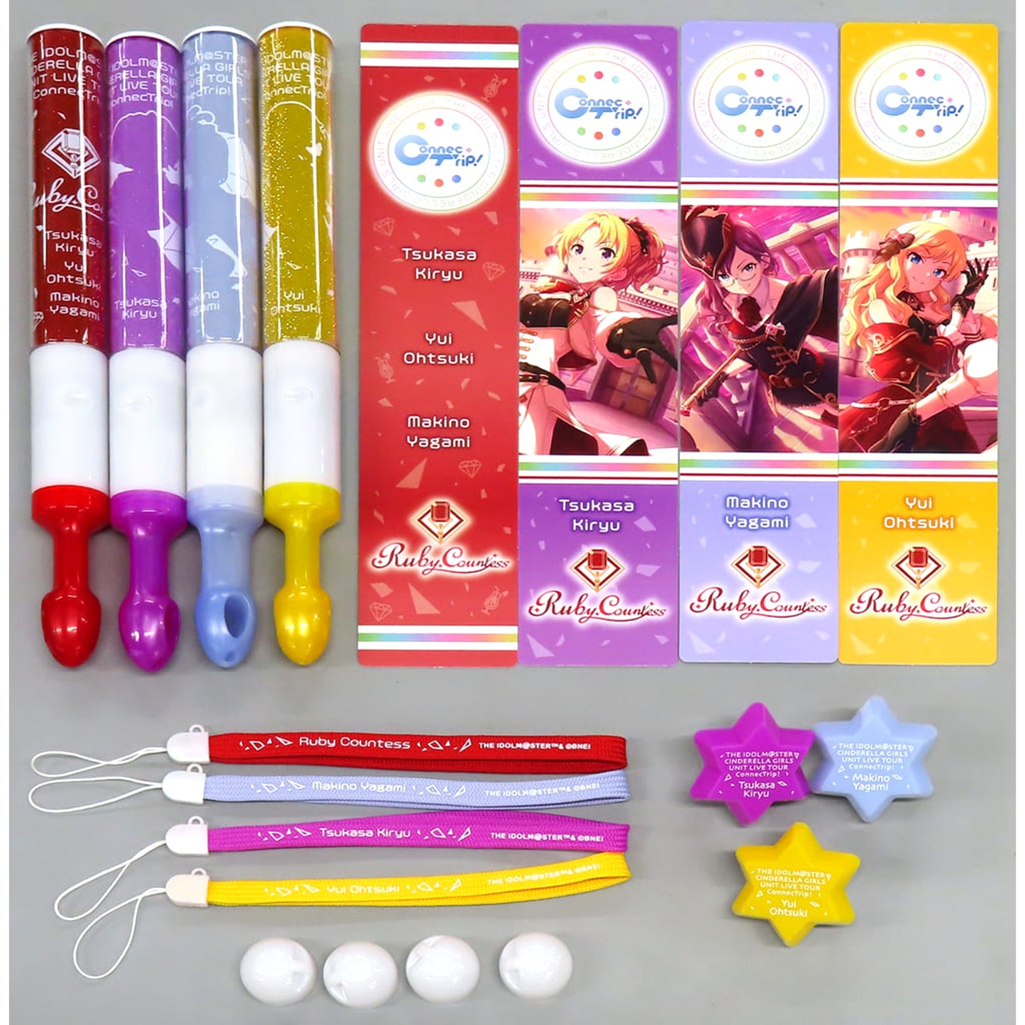 THE IDOLM@STER Cinderella Girls Ruby Countess ConnecTrip! Ver. Official Concert Light Set [USED]