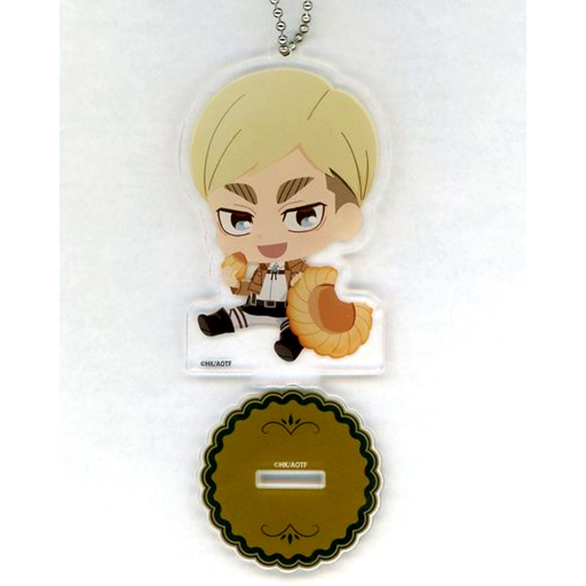 Erwin Smith Attack on Titan x Collabo Cafe Honpo LABO Acrylic Stand K/H Vol. 1 [USED]