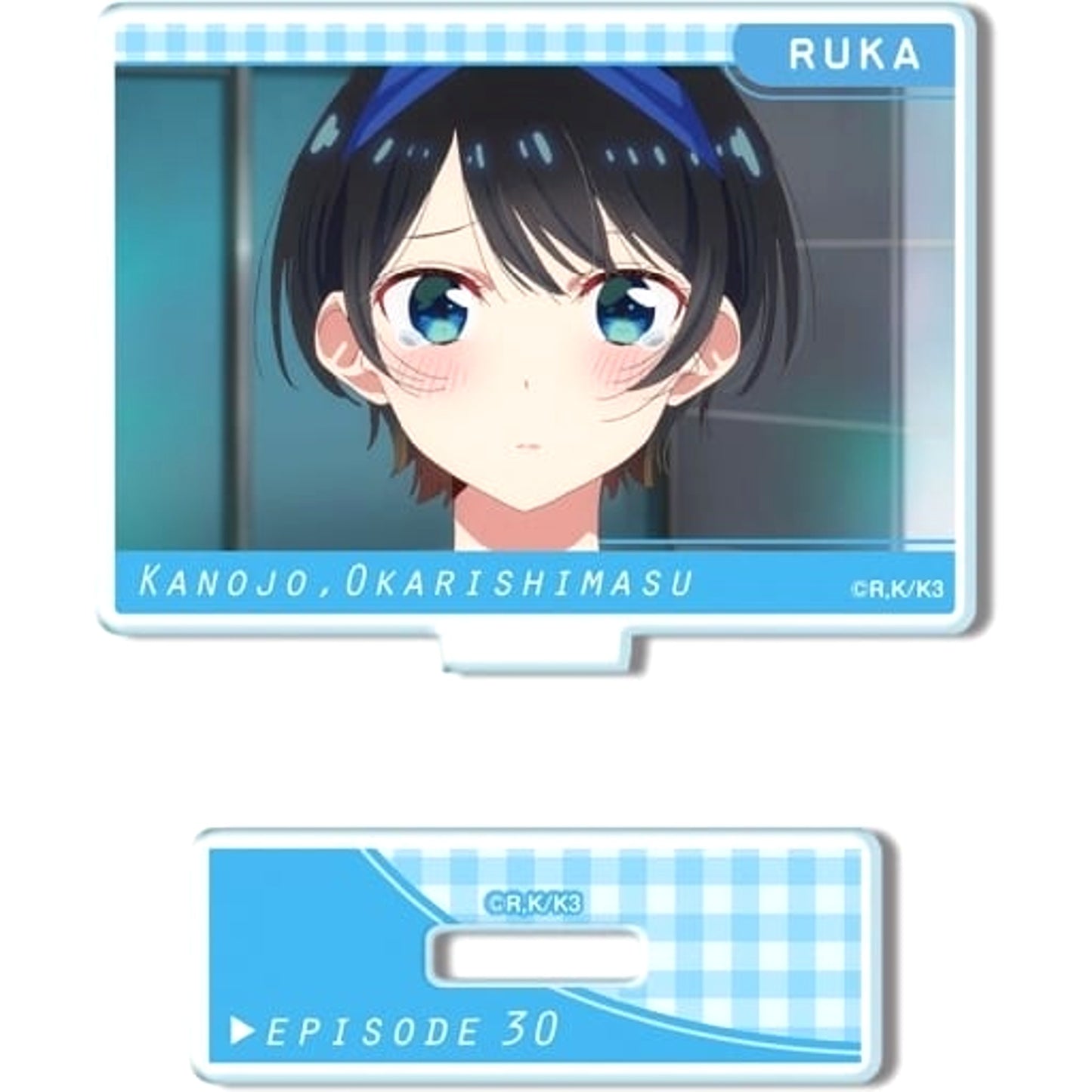 Rent-A-Girlfriend Ruka Sarashina Trading Acrylic Stand Type A Acrylic Stands [USED]