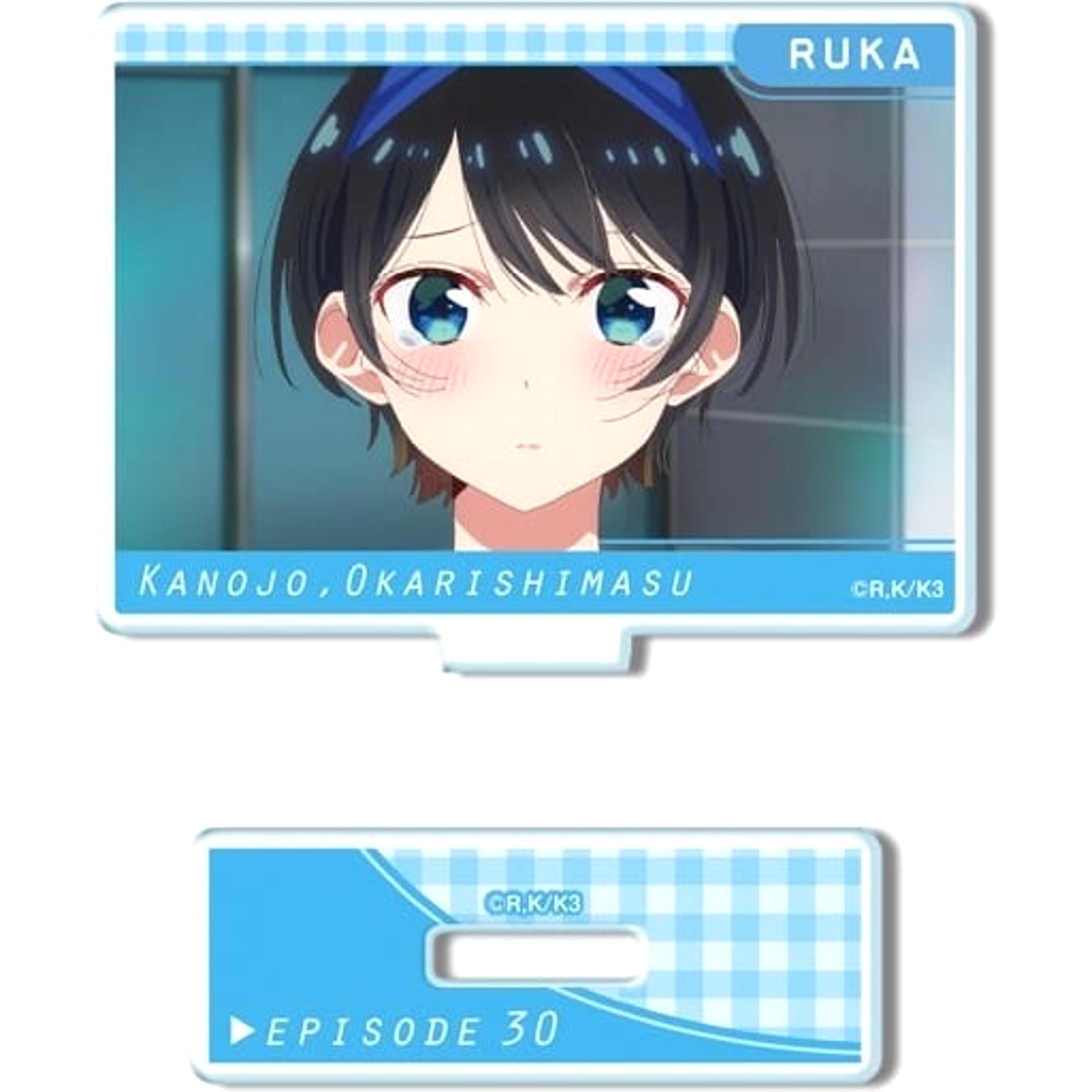 Rent-A-Girlfriend Ruka Sarashina Trading Acrylic Stand Type A Acrylic Stands [USED]