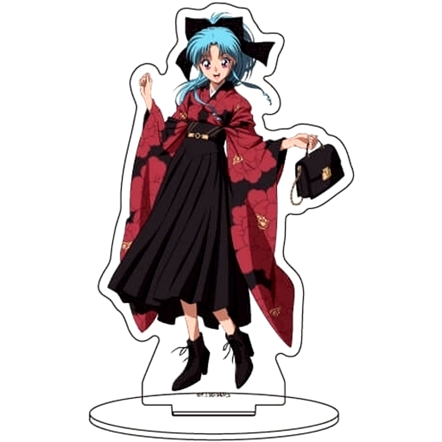 Botan 45. Japanese Western Blend Ver. Illustration Character Acrylic Figure Yu Yu Hakusho [USED]