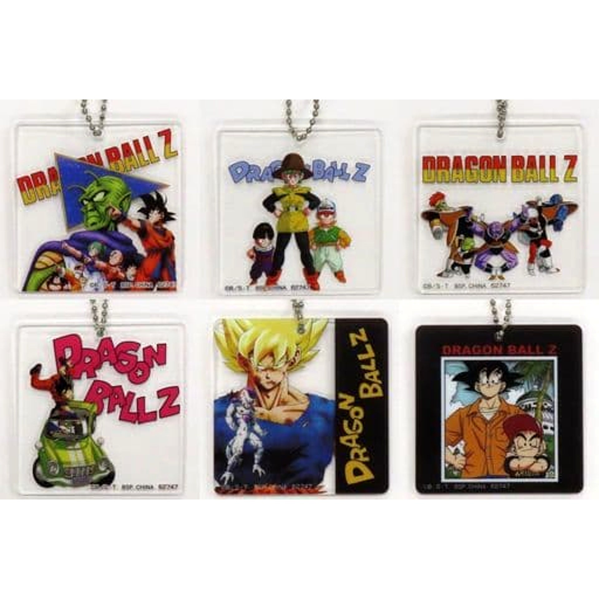 Dragon Ball Kame-Sennin & Others All 6 Types Set Ichiban Kuji Vs Omnibus Brave Clear Keychain Prize H Keychains [USED]
