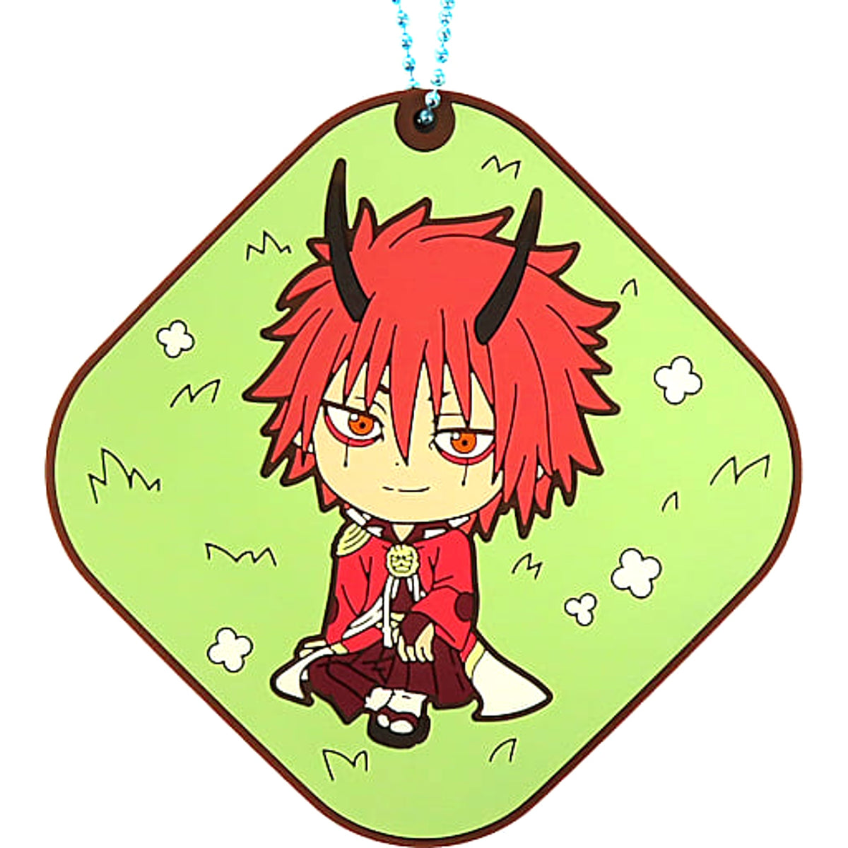 That Time I Got Reincarnated as a Slime Benimaru Ichiban Kuji Tempest Biyori Rubber Charm Kyunchara Illustrations Prize E [USED]