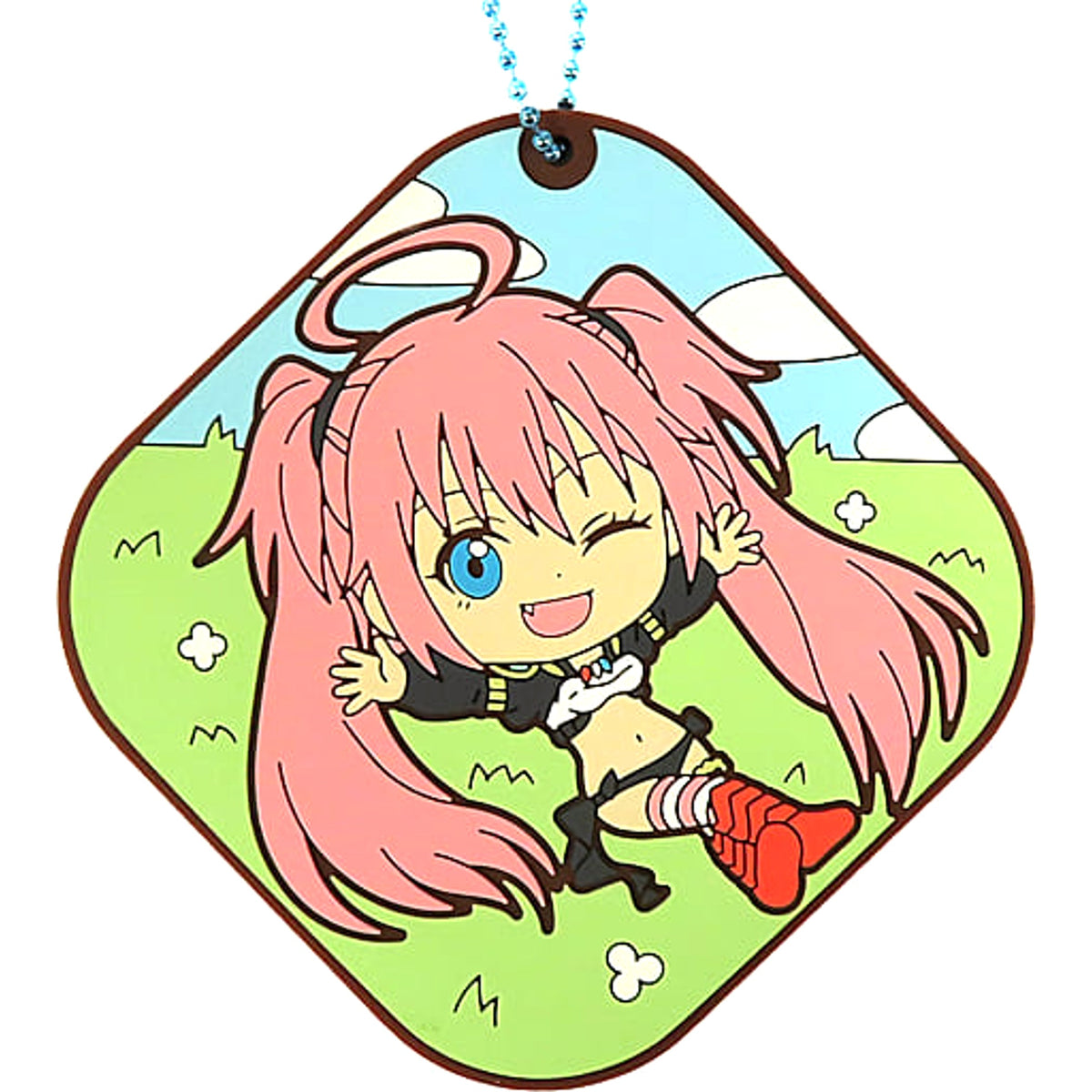 That Time I Got Reincarnated as a Slime Milim Nava Ichiban Kuji Tempest Biyori Rubber Charm Kyunchara Illustrations Prize E [USED]