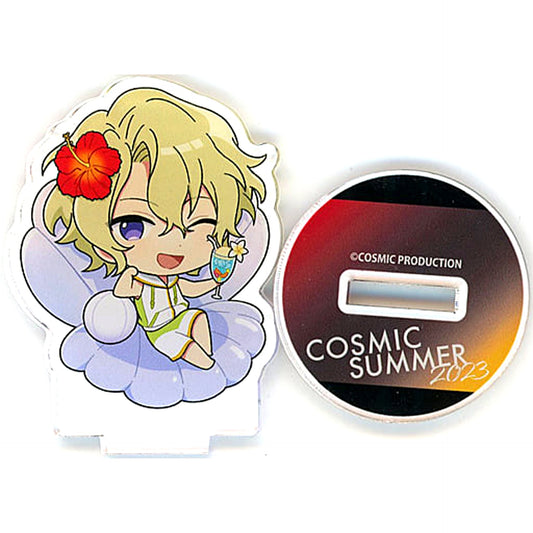 Hiyori Tomoe Ensemble Stars!! Mini Acrylic Stand COSMIC SUMMER 2023 Tokyo Summerland [USED]
