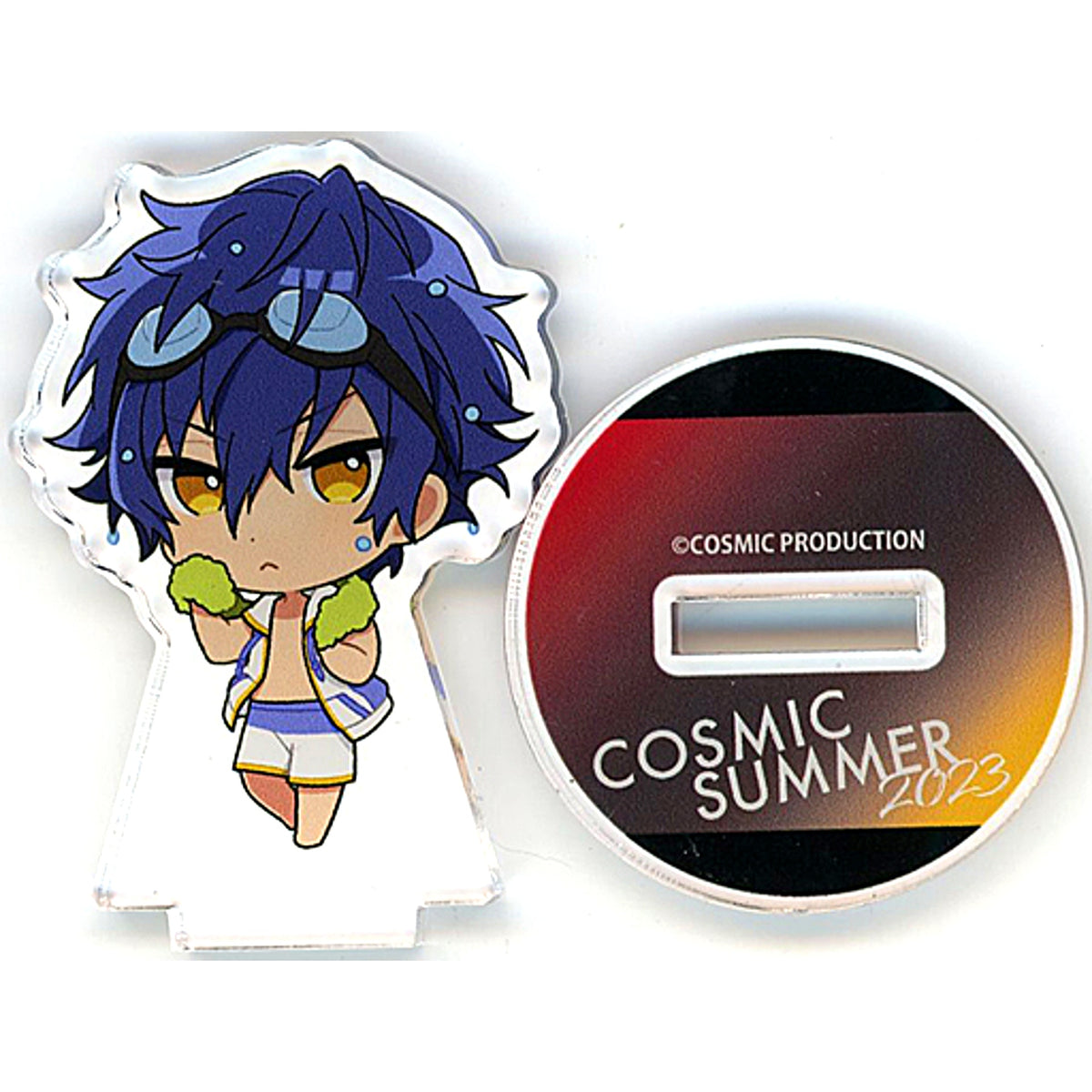 Jun Sazanami Ensemble Stars!! COSMIC SUMMER 2023 in Tokyo Summerland Mini Acrylic Stand [USED]