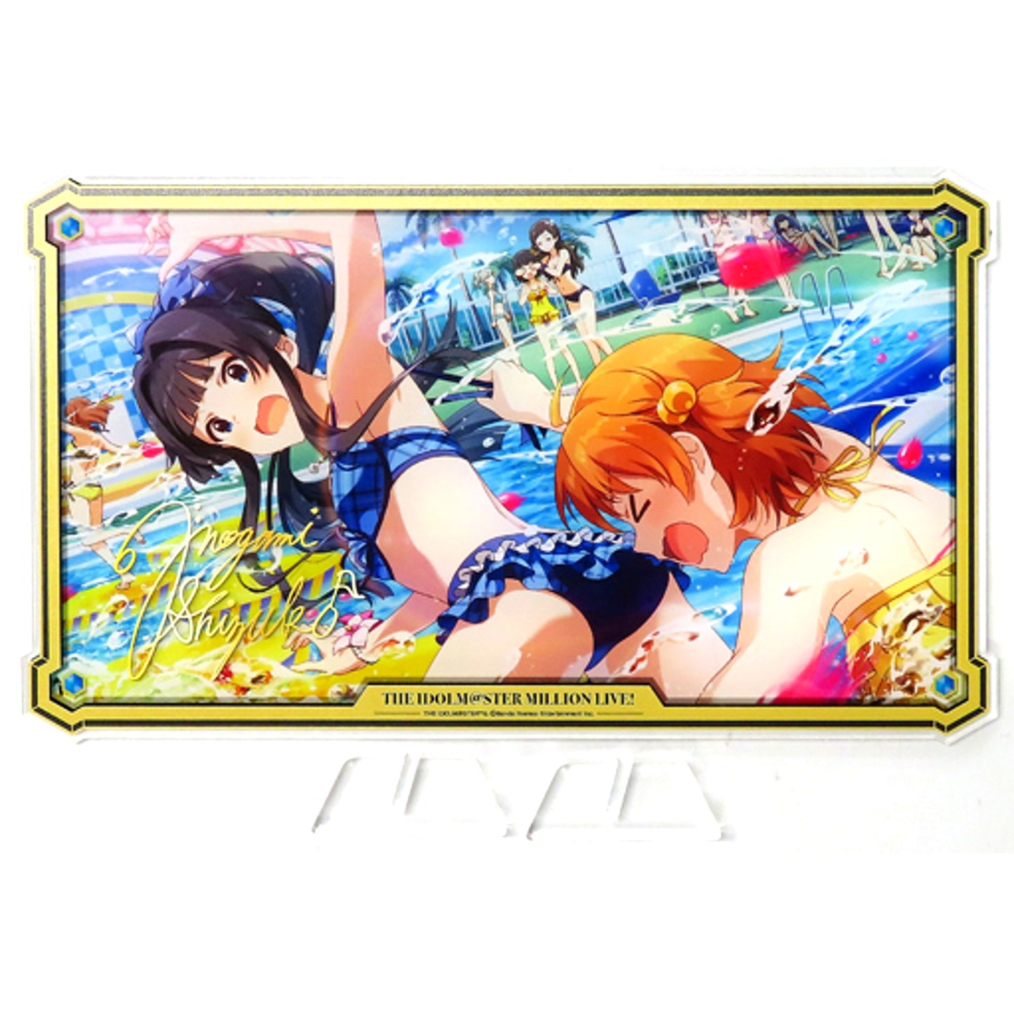 Shizuka Mogami THE IDOLM@STER MILLION LIVE! Acrylic Stand Thinking of the City Sky SSR Official Shop Lottery Kuji Prize A [USED]
