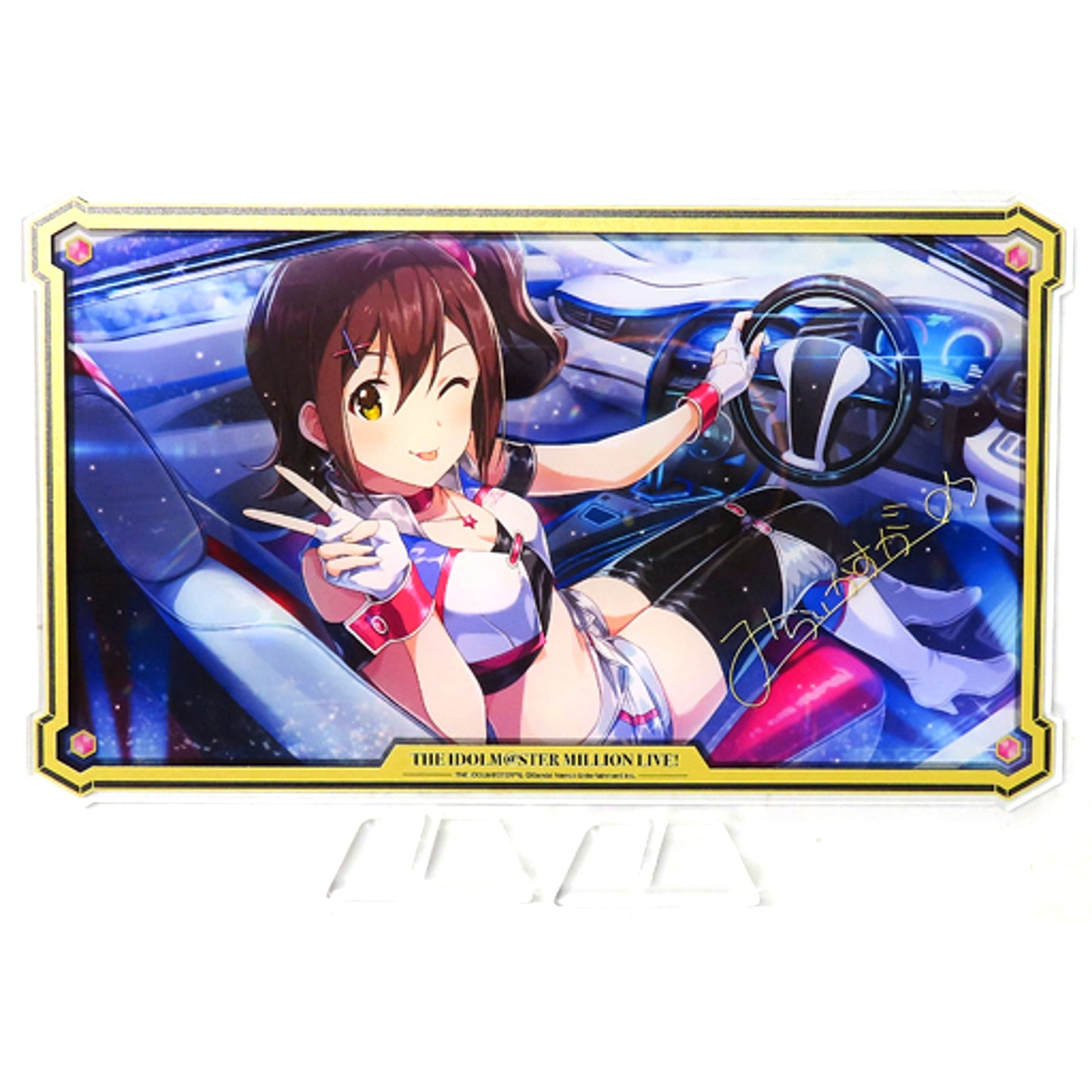 Mirai Kasuga Full Throttle Girl SSR THE IDOLM@STER MILLION LIVE! Acrylic Stand Official Shop Lottery Kuji Prize A [USED]