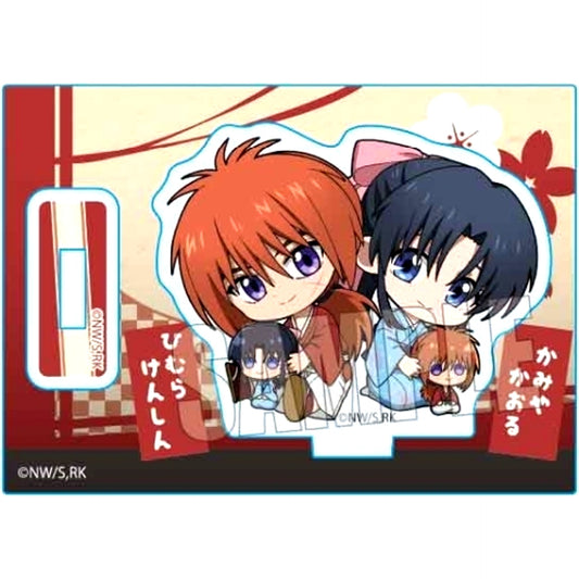 Kenshin Himura & Kaoru Kamiya Gyugyutto Mini Stand Rurouni Kenshin: Meiji Kenkaku Romantan [USED]