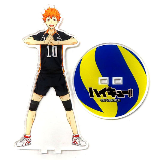 Shoyo Hinata Haikyu!! x JUMP SHOP Acrylic Stand Heisei 29 Boys Volleyball Club Joint Practice [USED]