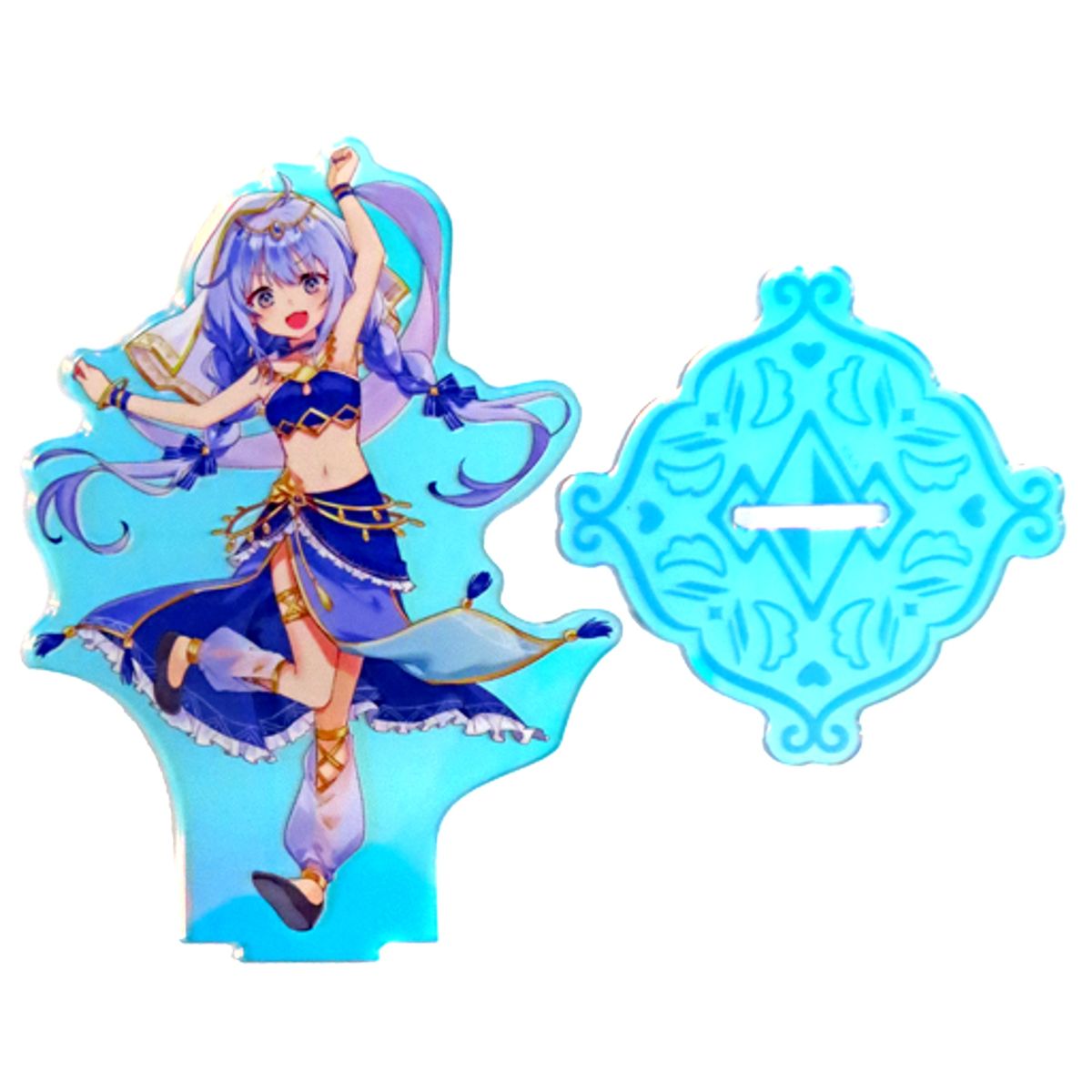 Yuki Chihiro Aurora Acrylic Stand Virtual YouTuber Nijisanji Belly Dance Style Merchandise [USED]
