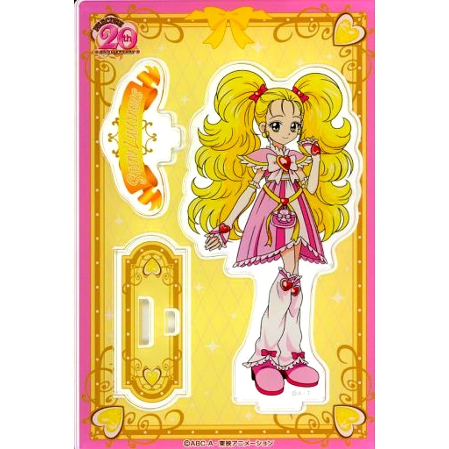 Shiny Luminous Acrylic Stand Precure 20th Anniversary Lawson Limited [USED]