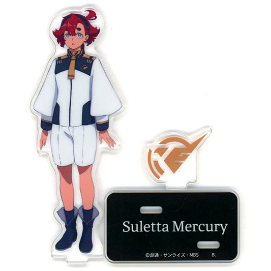 Suletta Mercury Mobile Suit Gundam The Witch from Mercury Acrylic Stand 7-Eleven Limited [USED]