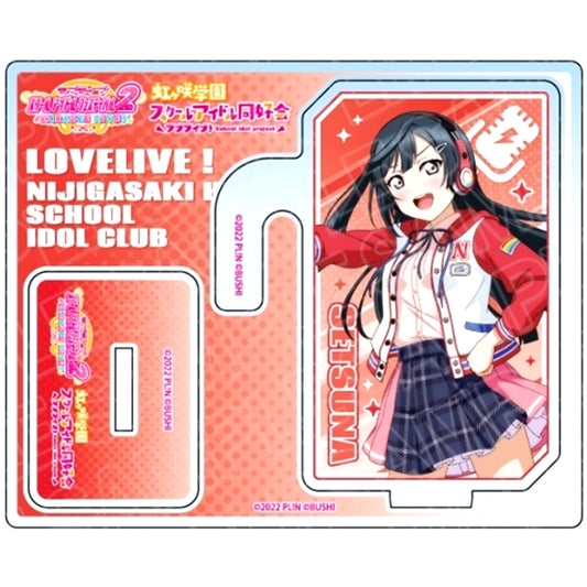 Setsuna Yuki Miracle STAY TUNE! Ver. 2way Acrylic Stand Love Live! Nijigasaki High School Idol Club [USED]