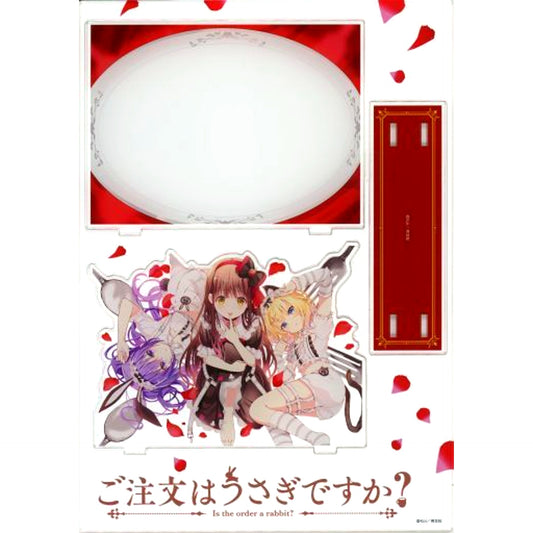 Chiya & Rize & Syaro Single Item Is the Order a Rabbit Complete Blend Vol. 4 Acrylic Diorama Comics Animate Limited Set Bundle Bonus [USED]