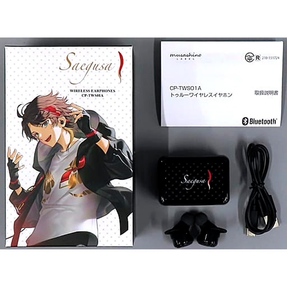 Akina Saegusa Nijisanji Virtual YouTuber Wireless Earbuds x ONKYO [USED]