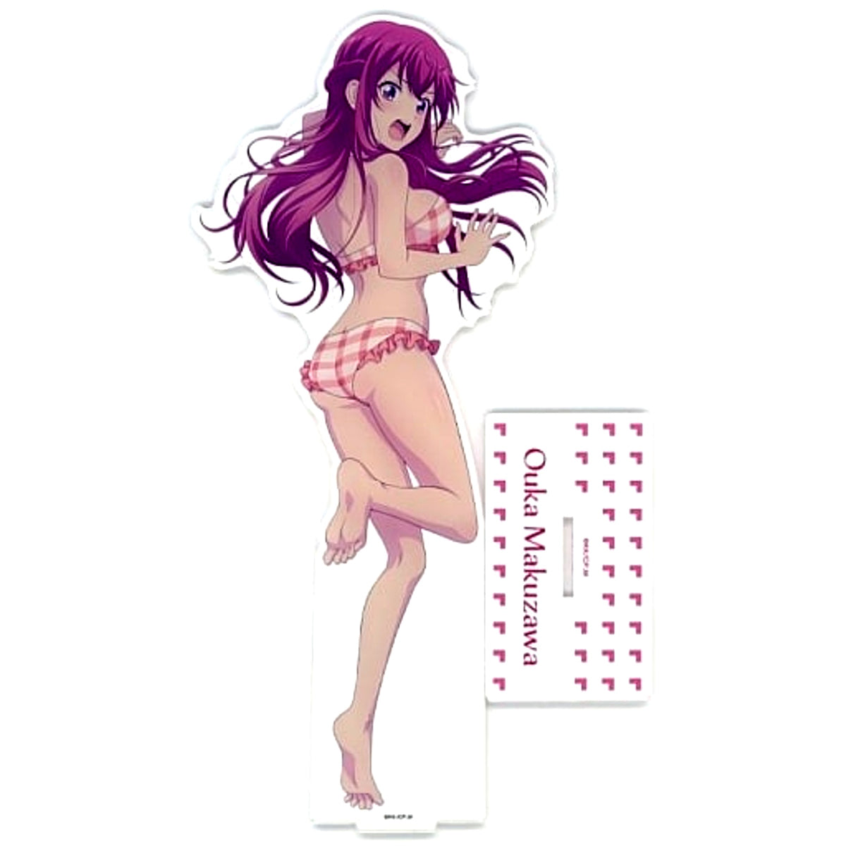 Ouka Makuzawa Illustration Acrylic Figure L Swimsuit The Cafe Terrace and Its Goddesses Animaru! Branch Office in Volks Akihabara Hobby Paradise 2 [USED]