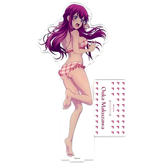 Ouka Makuzawa Illustration Acrylic Figure L Swimsuit The Cafe Terrace and Its Goddesses Animaru! Branch Office in Volks Akihabara Hobby Paradise 2 [USED]