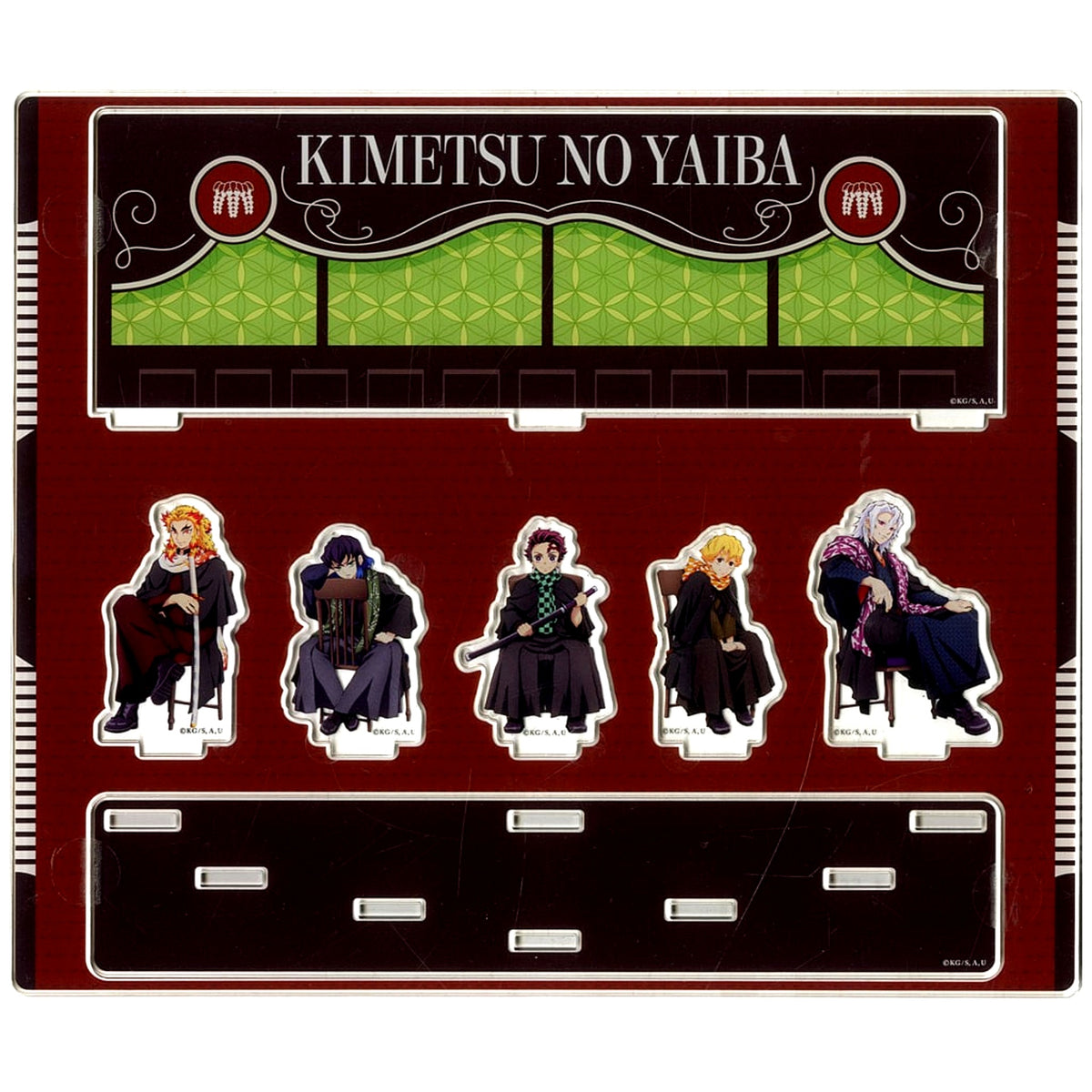 2022 Acrylic Diorama Demon Slayer Animate Girls Festival 2023 Mail Order Limited [USED]