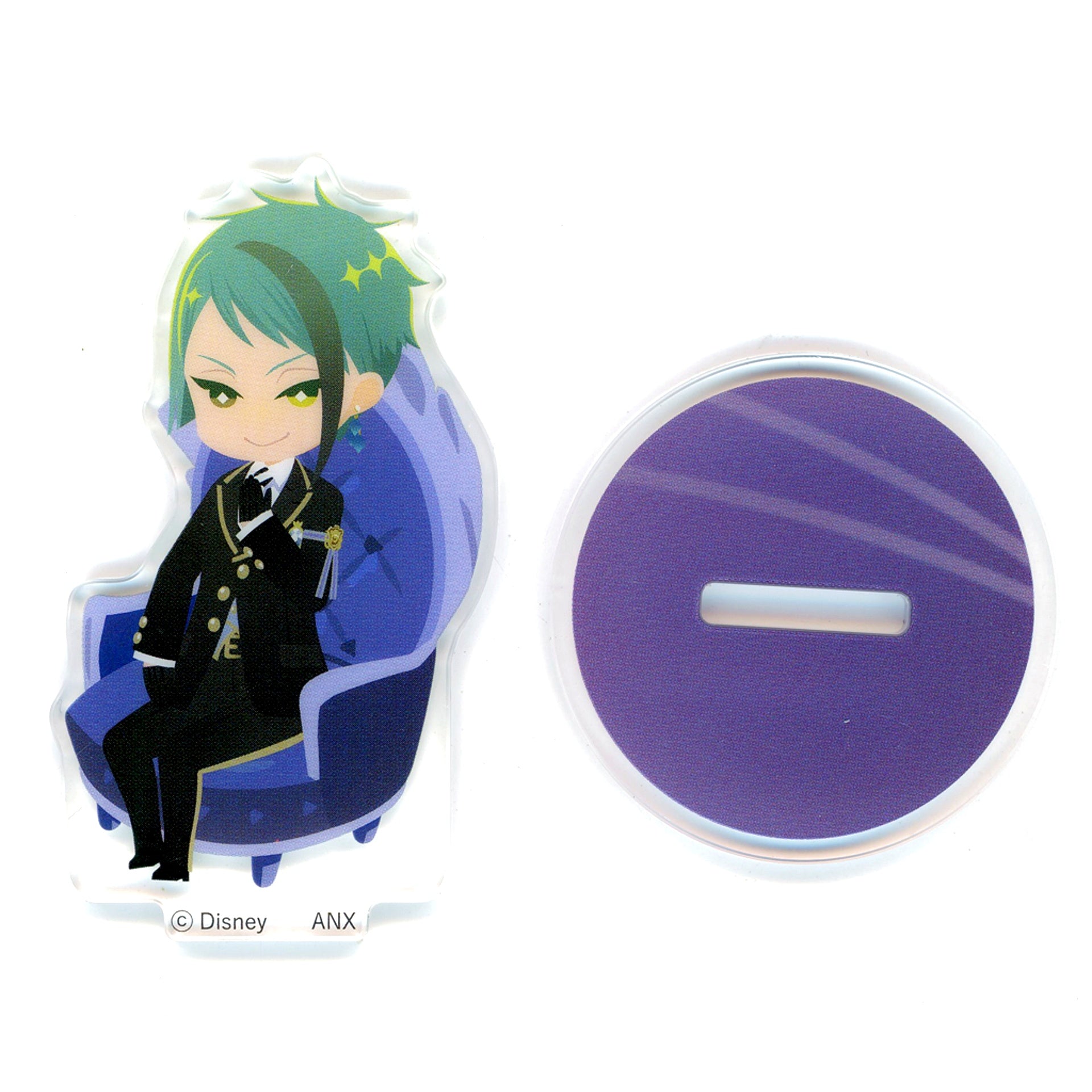 Jade Leech Disney Twisted-Wonderland Mini Acrylic Stand Collection Room Ver. Animate Girls Festival 2023 Goods [USED]