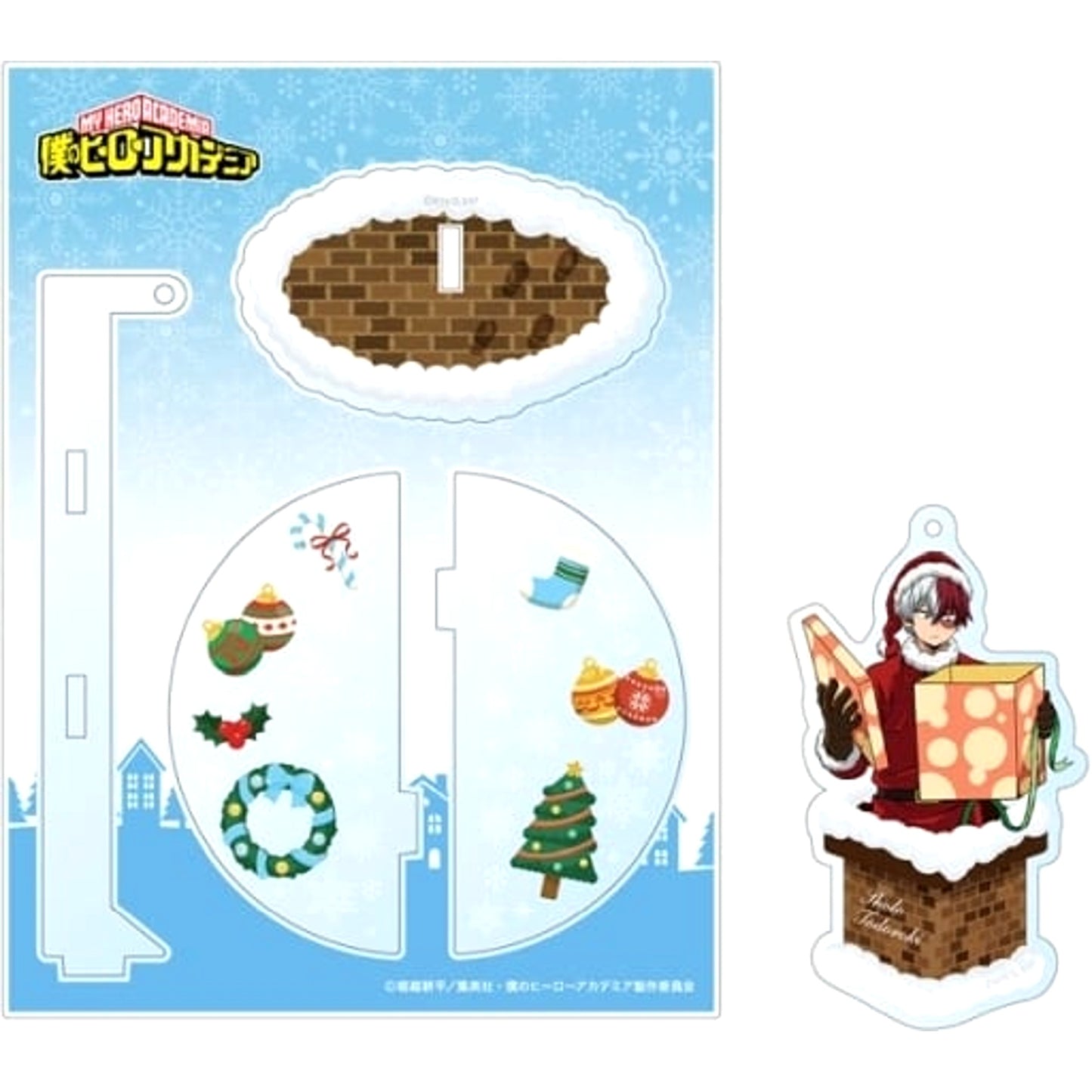 Shoto Todoroki Santa Claus My Hero Academia Acrylic Stand [USED]