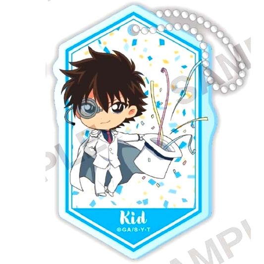 Kaito Kid Detective Conan Niitengo Acrylic Keychain Cheering Squad Ver. [USED]