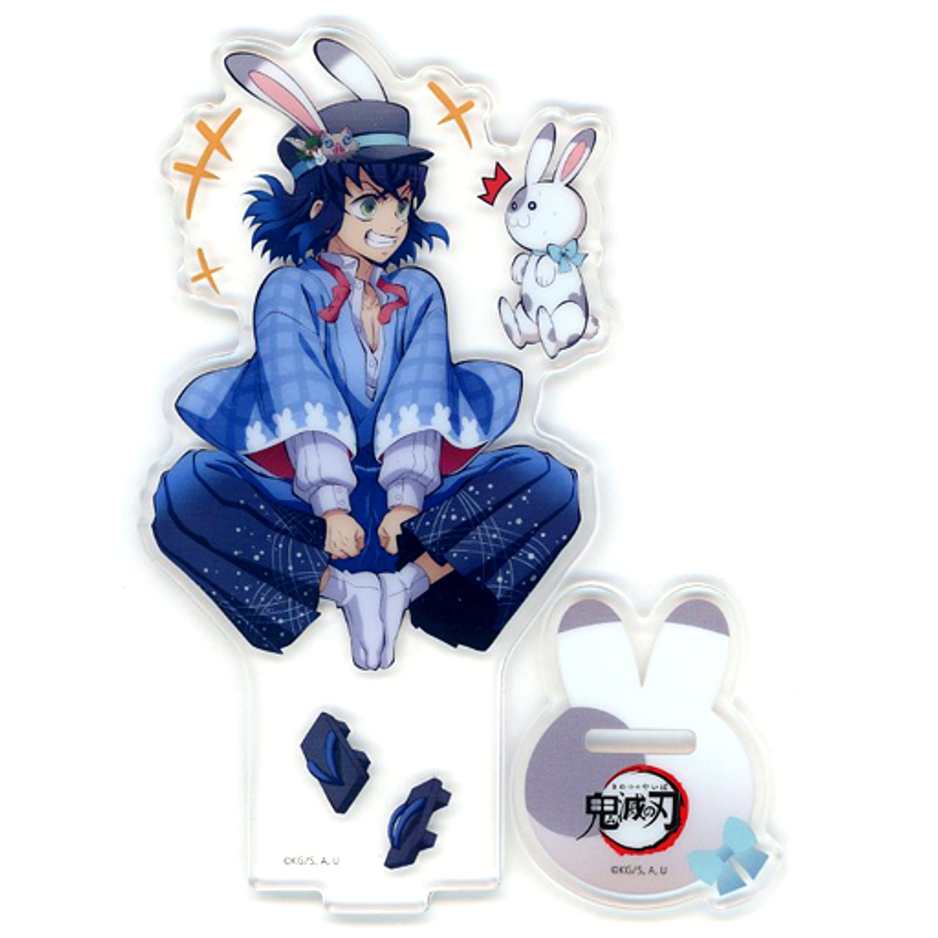 Inosuke Hashibira Demon Slayer: Kimetsu no Yaiba Year of the Rabbit Random Acrylic Stand Animate Girls Festival 2023 Goods [USED]