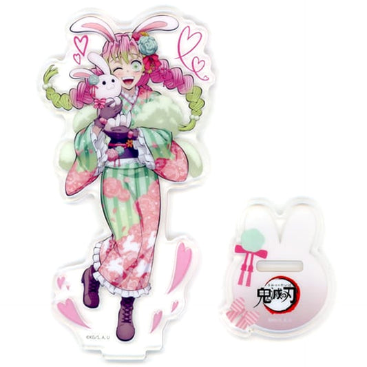Demon Slayer: Kimetsu no Yaiba Mitsuri Kanroji Year of the Rabbit Random Acrylic Stand animate Girls Festival 2023 Limited Acrylic Stands [USED]