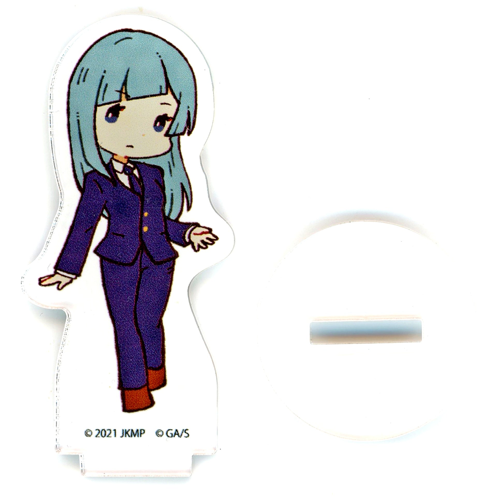 Kasumi Miwa Animation Jujutsu Kaisen Exhibition Jujutsu Kaisen 0 Acrylic Petit Stand 02. Retro Art Illustration [USED]