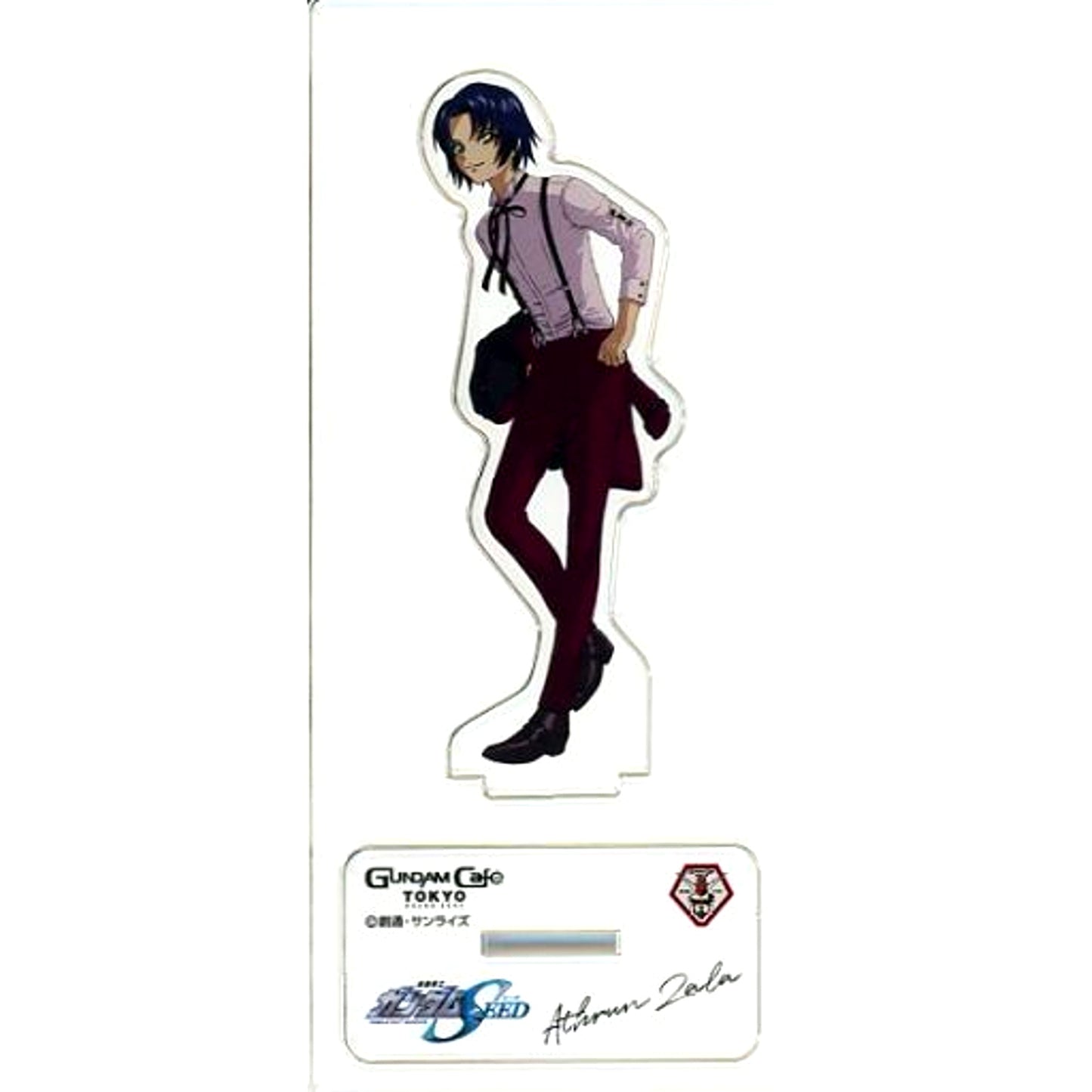 Athrun Zala 202007 Mobile Suit Gundam SEED GUNDAM Cafe TOKYO BRAND CORE Limited MODEL SHEET Acrylic Stand [USED]