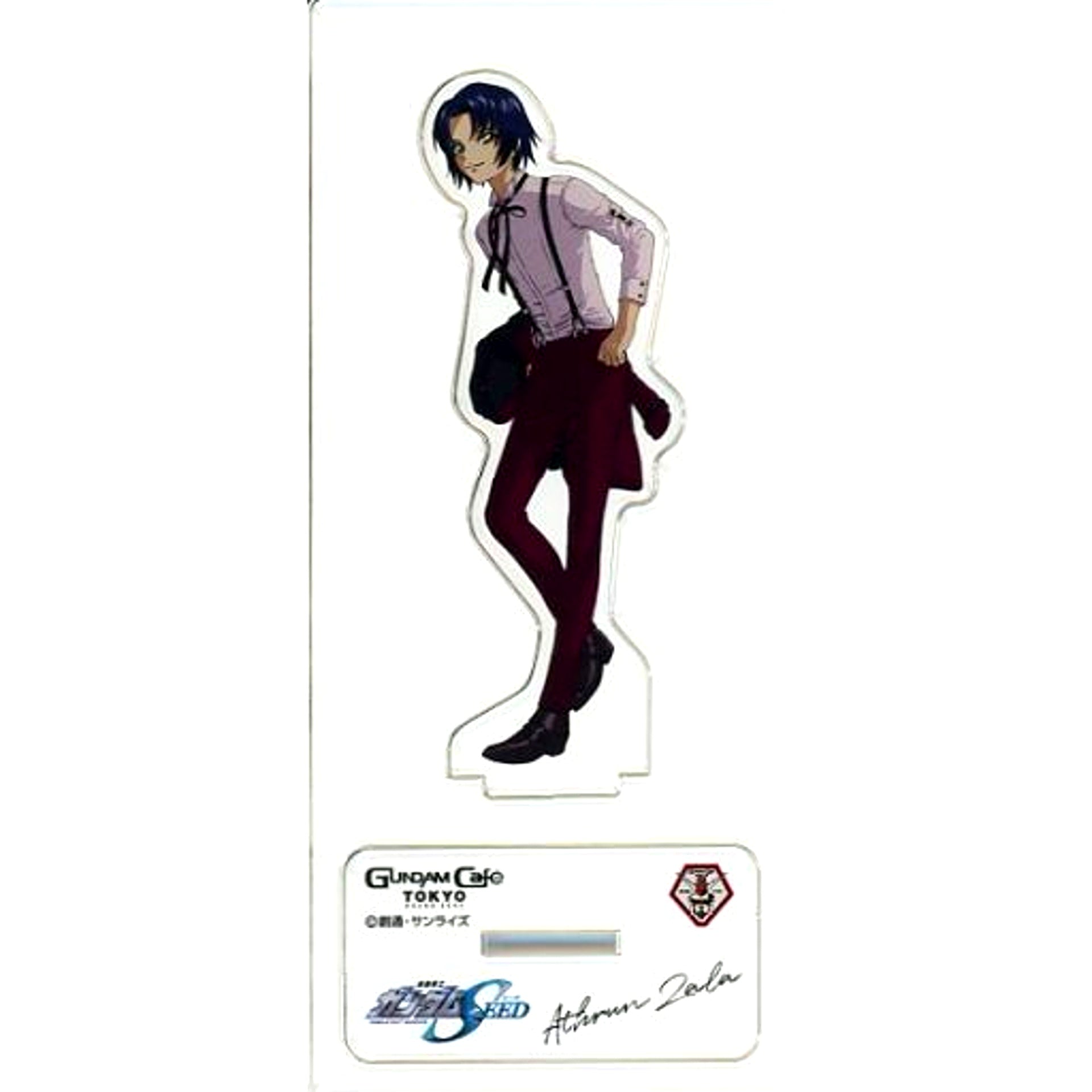 Athrun Zala 202007 Mobile Suit Gundam SEED GUNDAM Cafe TOKYO BRAND CORE Limited MODEL SHEET Acrylic Stand [USED]