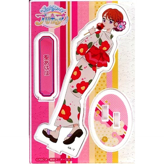 Ageha Hijiri TV Asahi Limited Yukata Design Hirogaru Sky! Precure Mini Acrylic Stand [USED]