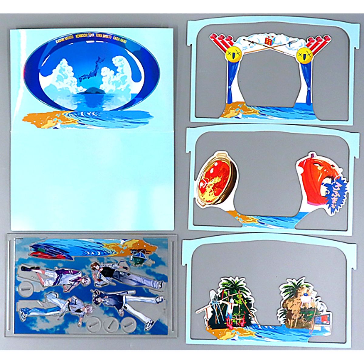 ROF-MAO Virtual YouTuber Nijisanji Shadow Box Acrylic Stand CD Overflow NIJISANJI Official Store Paid Bonus Item [USED]