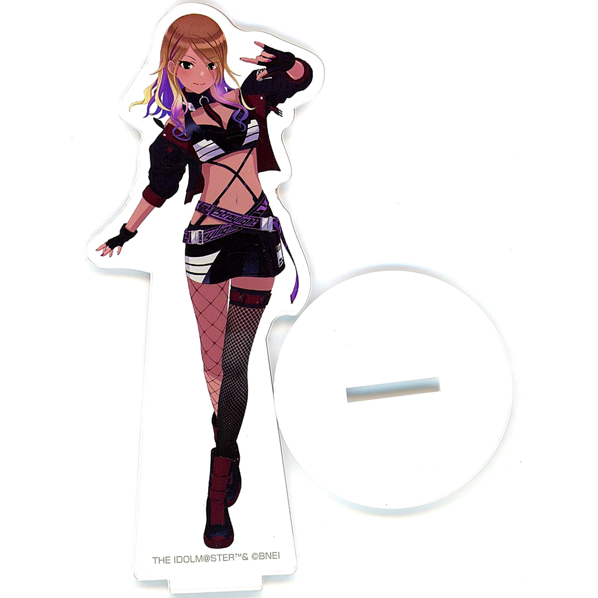 Mei Izumi The Idolmaster Shiny Colors Acrylic Stand Neon Light Romancer ver. x Atre Akihabara [USED]