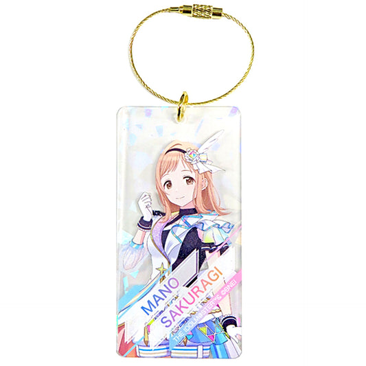 Mano Sakuragi THE IDOLM@STER SHINY COLORS Acrylic Keychain Song for Prism ver. Atre Akihabara [USED]