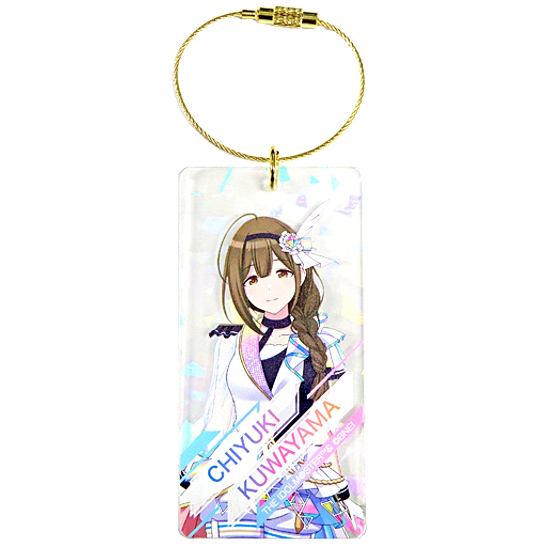 Chiyuki Kuwayama The Idolmaster Shiny Colors Acrylic Keychain Song for Prism Ver. Atre Akihabara [USED]