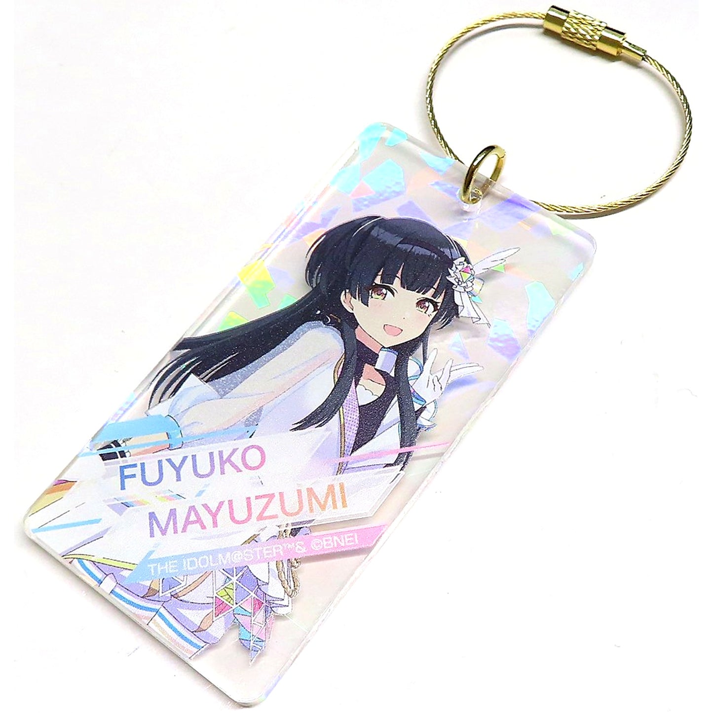 Fuyuko Mayuzumi The Idolmaster Shiny Colors Acrylic Keychain Song for Prism Ver. Atre Akihabara [USED]